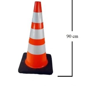 Cono Pvc Reflectivo Par 90 Cm