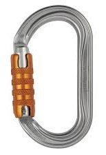 Mosquetón Simétrico En Aluminio M 33A Tl Triact Lock Mosquetón Oval Ligero