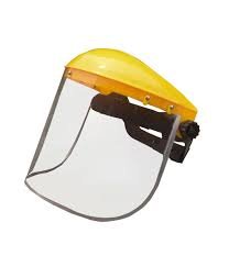 Careta De Esmerilar Yellow Careta Con Visor De Acetato Transparente