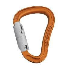 Mosqueton Asimetrico Bora Triple Lock / K0119Ee00 - Naranja Versátil Mosquetón De Cierre Triple Lock Hms Diseñado Para El Aseguramiento, El Rapel Y La Construcción De Anclajes.