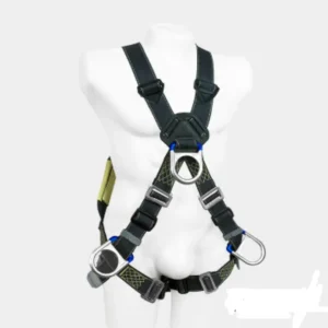 Arnés 4 Argollas Multipropósito Reata En Kevlar Con Protector Lumbar Para Soldador