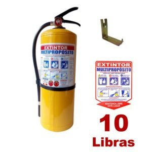 Extintor Multiproposito Abc De 10 Libras