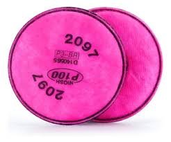 3M™ Filtro Para Partículas 2097, P100, Alivio Niveles Molestos de vapores Orgánicos